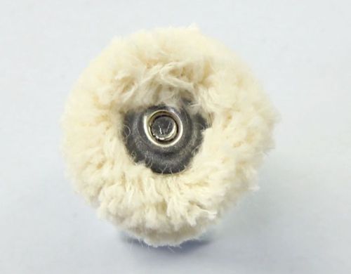 20pcs 22mm Cotton Yarn Wheel Miniature Polishing Brush